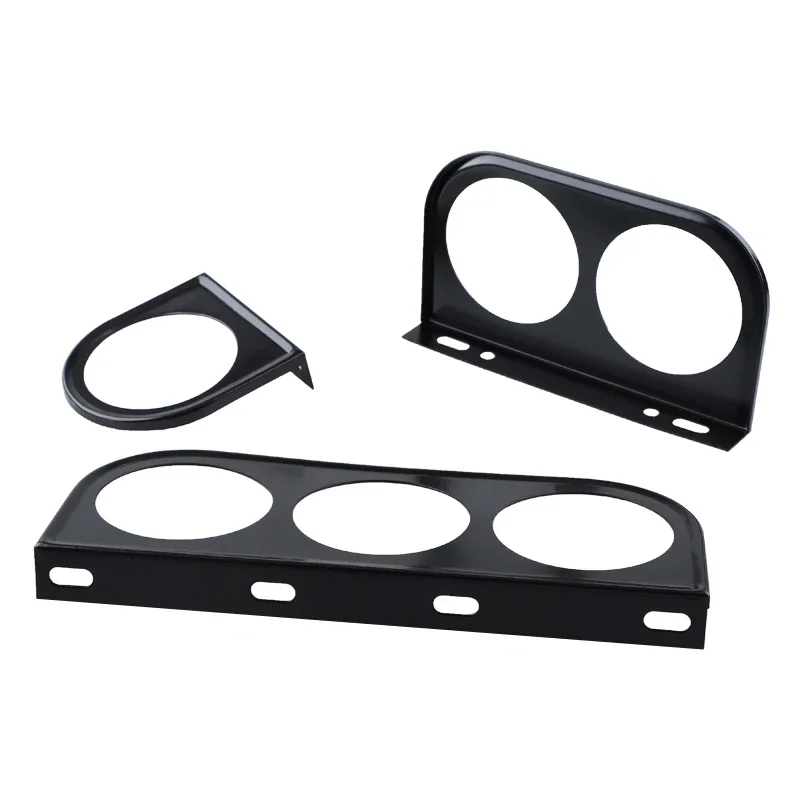 52MM Universal One/Two/Three Auto Modified Meter Cup Car Gauge Holder for 2-Inch Triple /Double/ Single Hole Meter Chrome car meters holder
