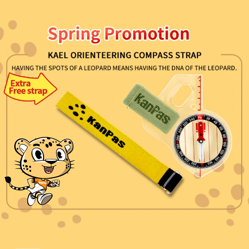 Basic and Beginner's Orienteering thumb compass waterproof compass mini compass navigation compass portable compass survival compass Orienteering Primary Compass MA-40-FS Durable Sport Compass KANPAS