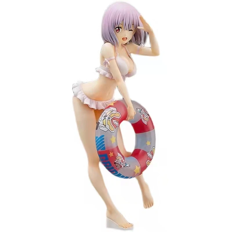 

100% оригинал: SSSS.GRIDMAN Shinjou Akane купальник 21 см ПВХ фигура аниме модели игрушки Фигурки Коллекция кукол подарок