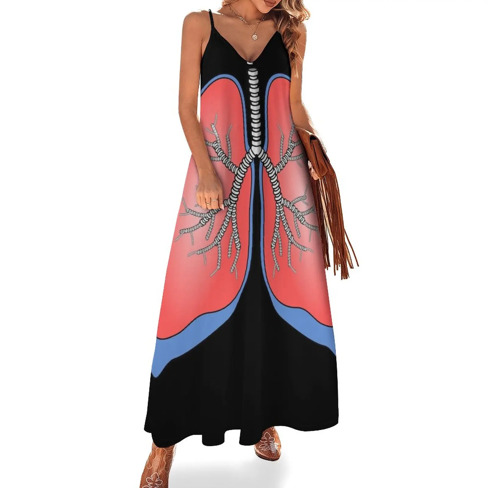 

Lungs T-Shirt - Healthy Funny Tee Sleeveless Dress Party dresses for women summer dresses ladies 2024 Evening gown
