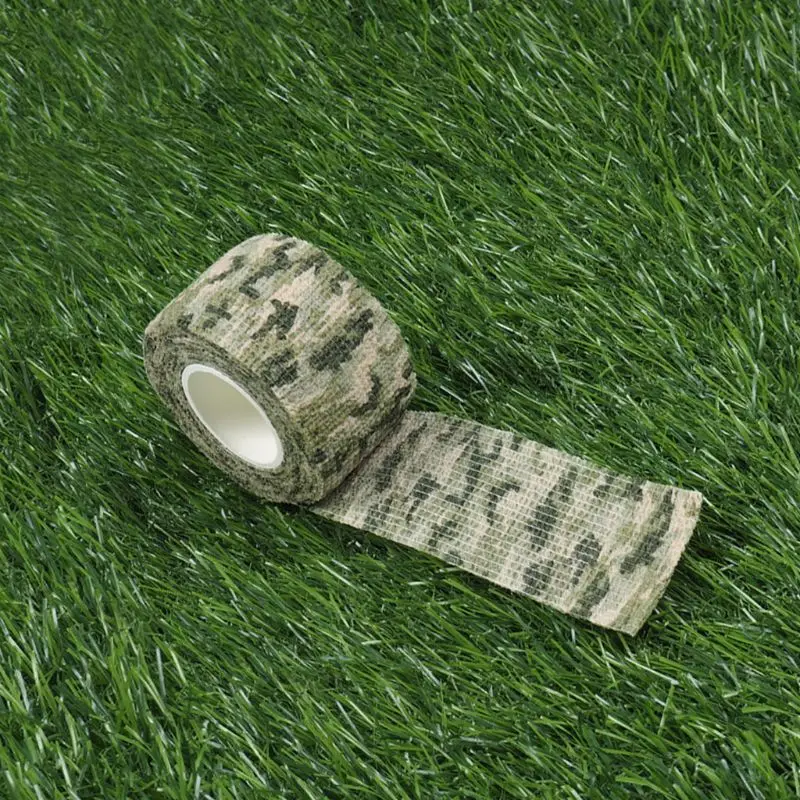 Self-Adhesive Camouflage Stretch Sports Accessories New 1 Roll Kinesiology Muscle Care Fitness Athletic Safety Sport Health Tape