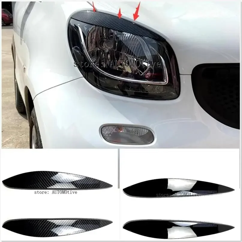

Налобный фонарь 2014 -2019 для Mercedes Benz Smart Car, налобный фонарь, оболочка, наклейка, налобный фонарь, веко