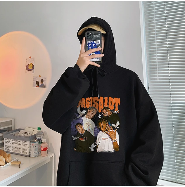 [M-8XL] Autumn And Winter Oversized Lakers Print Hoodie Men's and Women's  Hip Hop Streetwear Pullover zipper Hoodie For Men