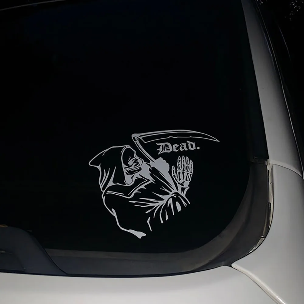 

Виниловые Стильные наклейки для украшения автомобилей Dead Reaper