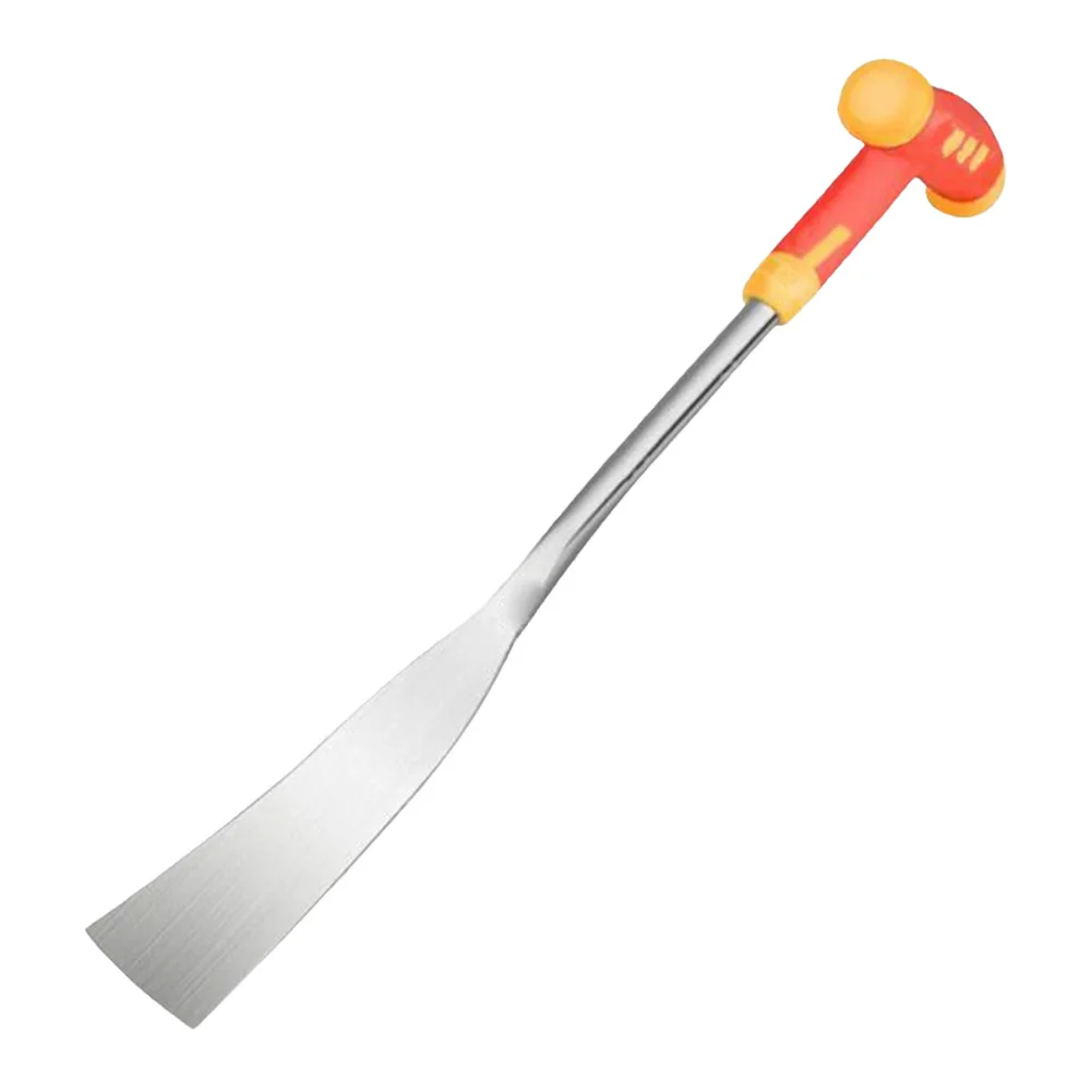 Garlic Digging Shovel Stainless Steel with Plastic Handle Garden Tool for Digging Planting Flower Vegetable Beekeeping