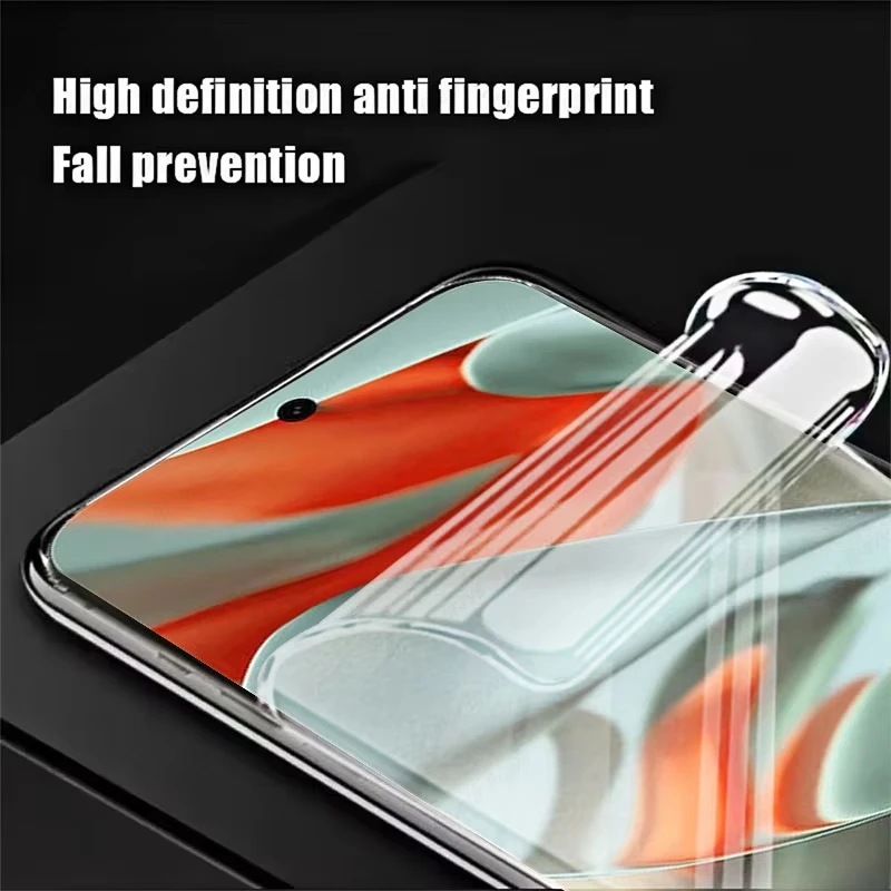 Premium HD Hydrogel Screen Protector Film - Clear (1-4 Pack)