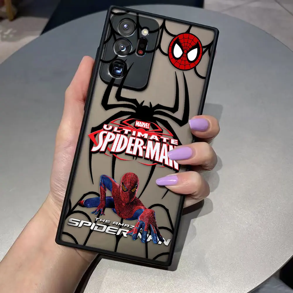 thumbnail image 1 of Funda mate para Samsung Galaxy NOTA 20 10 9 8 A13 A12 A10 A11 7 A04E A04 A03S A02 A03 5G ULTRA Plus funda genial Marvel'S Spider-Man, 1 of 5
