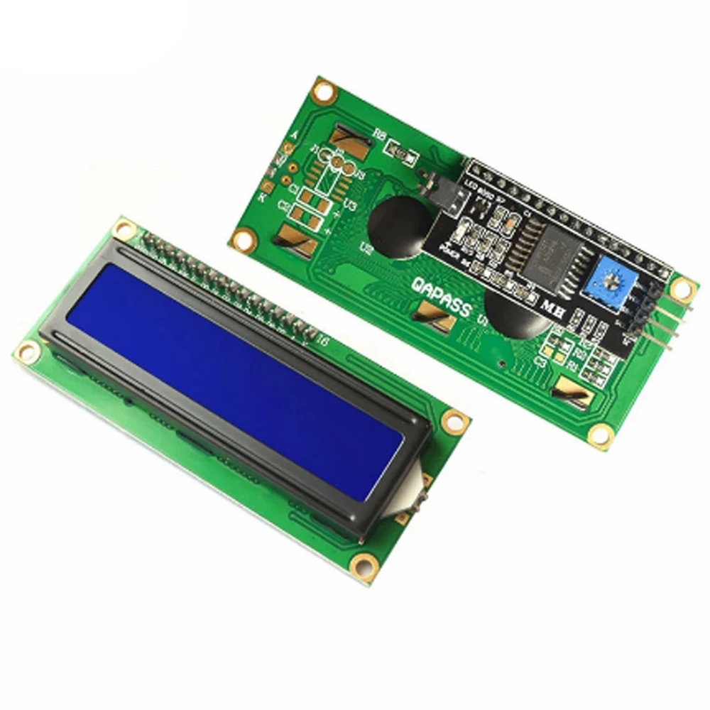 LCD1602 LCD Module Blue Screen PCF8574 IIC I2C Interface Character Display Module Lcd 1602 for Arduino 1602A Display Module