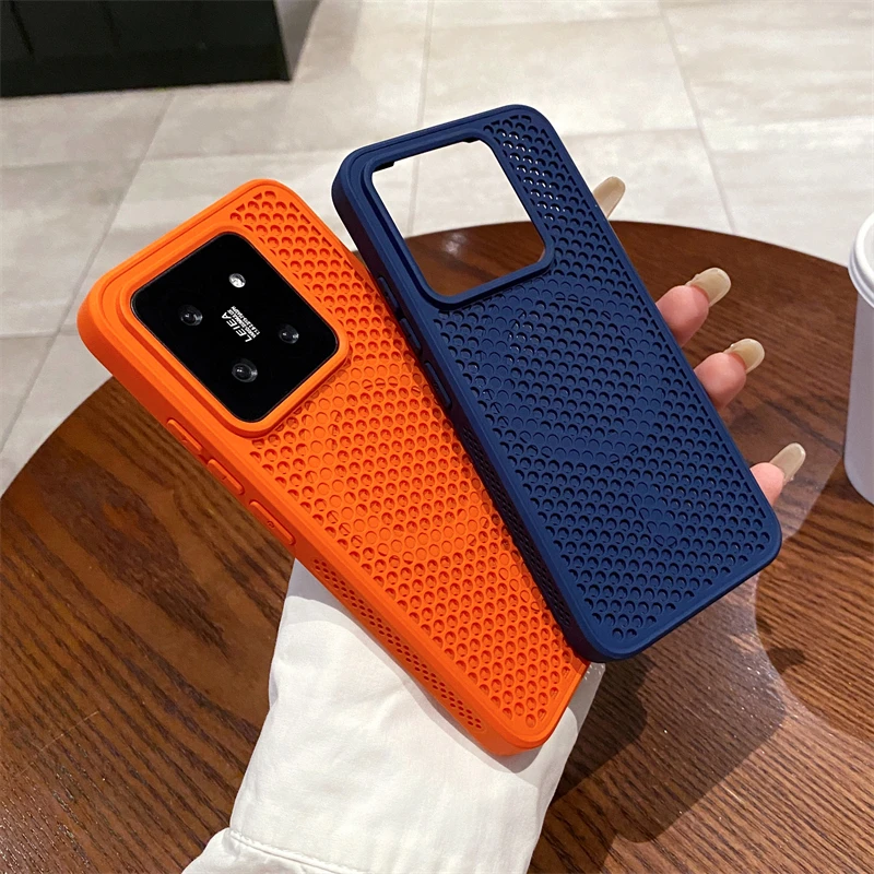 Luxury Heat Dissipation Magnetic Breathable Cooling Mesh Hard Cover