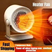 MIJIA Портативный настольный электрический обогреватель Вентилятор для домашнего офиса Мини-подогреватель воздуха Вентилятор для настольного использования 2-ступенчатый грелка для ног Уютный комфорт