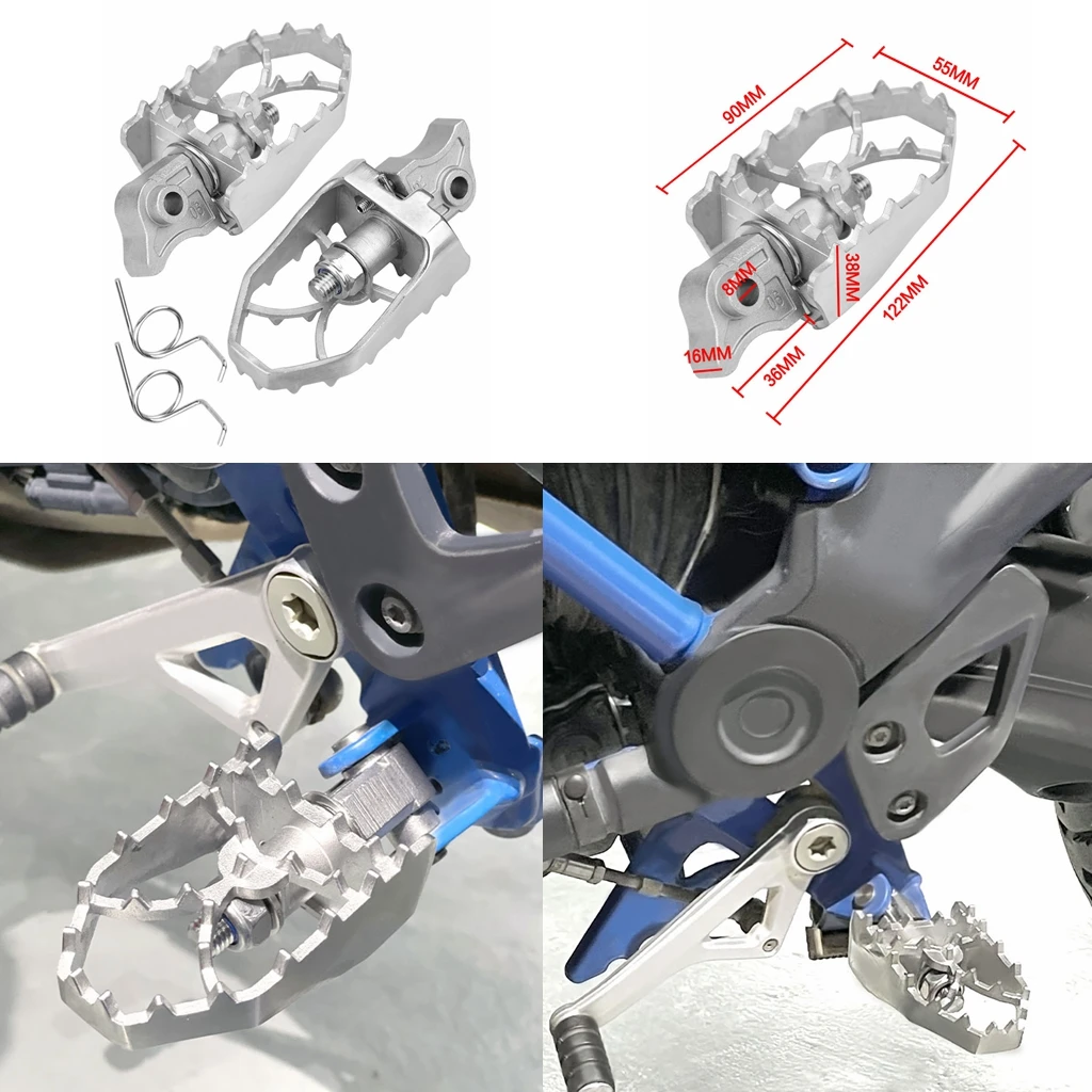 

Широкоугольные подножки для BMW F750GS F850GS R1250GS R1200GS 2013-2021 2017 2018 2019