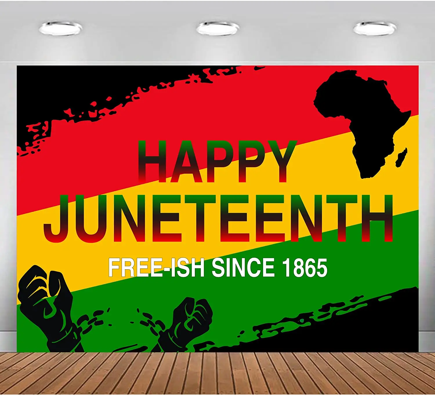 

Sursurprise-Happy Decorations Freedom Day Photography Background, African American, July, 20th