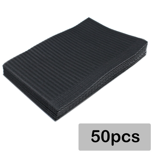 Pcs Black Tattoo Clean Pad Tattoo Table Covers Clean Pad Patient Dental Napkins Beauty Tattoo Accessories Tattoo Bibs