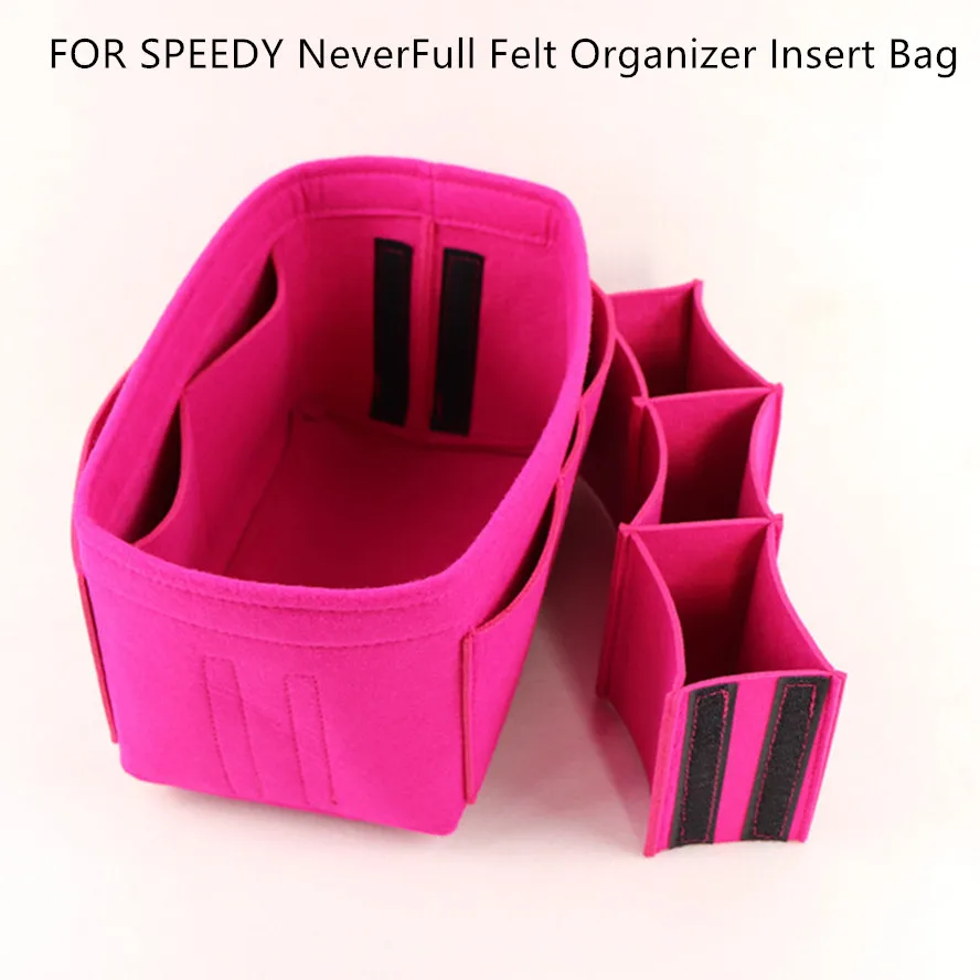 Adatto Per 25 30 35 Pm Mm Gm Feltro Inserto In Tessuto Borsa Organizer Trucco Borsa Organizer Borsa Interna Da Viaggio Borse Per Mamma Cosmetiche Per 