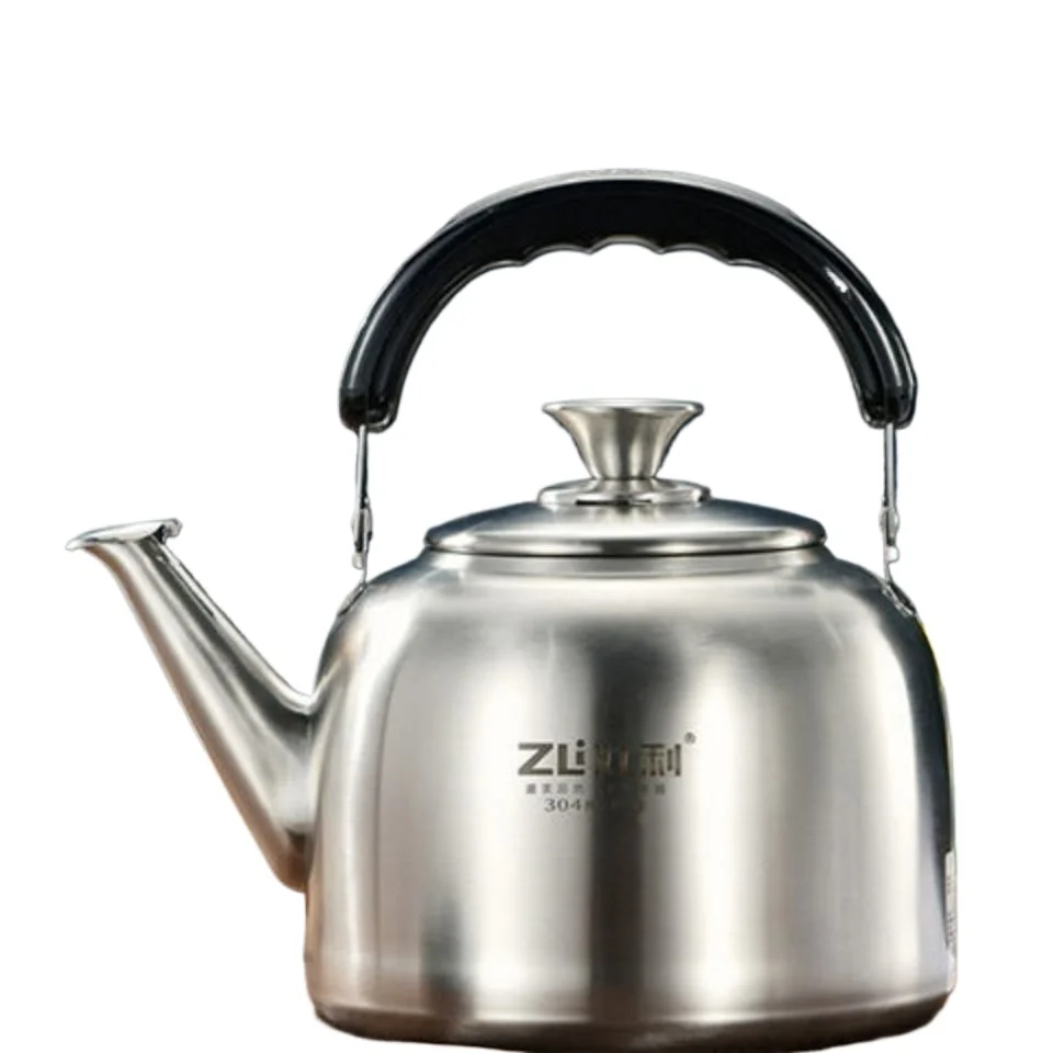 304 Thickened Stainless Steel Whistling Water Kettle for Gas Stove and Induction Cooker