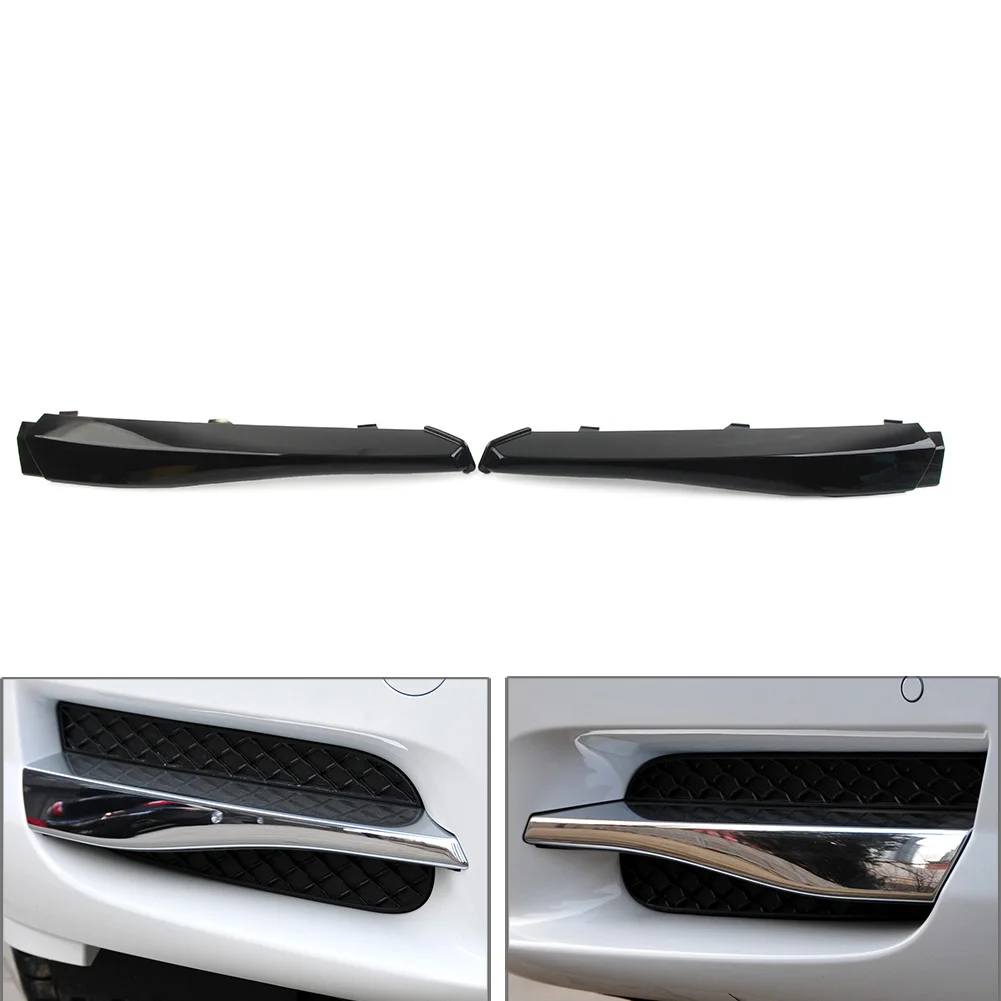 

Glossy Black Car Front Bumper Lower Grille Insert Cover Trim For Jaguar XF 2008 2009 2010 2011 CU0381BL