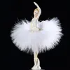 Ballerina Musical Box Elegant Dancing Girl Elegant Figurines Rotate Boxes For Friend Home Desktop Birthday Gift 5