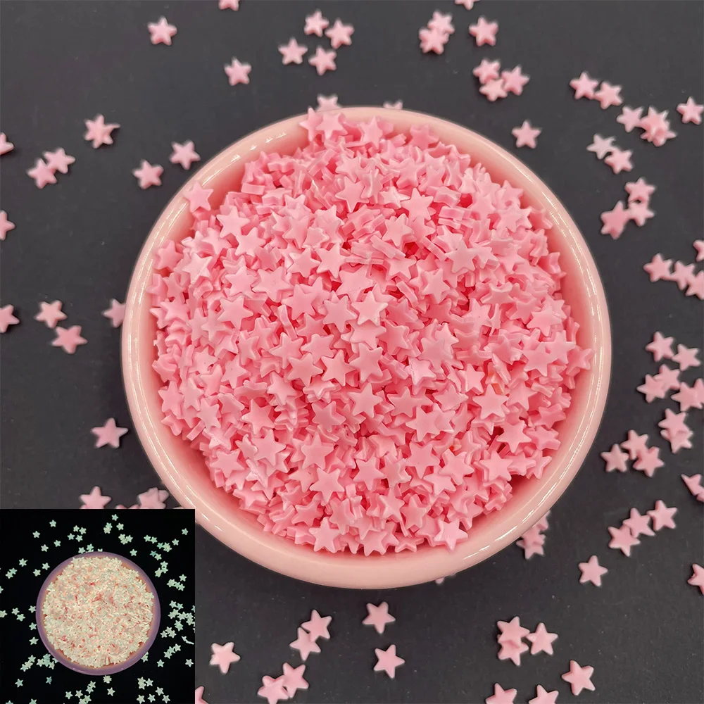 Luminous Moon Star Bat Dot Slice Clay Srpinkles for Resin DIY Supplies Nails Art DIY Sequins Scrapbook Shakes Craft Accessories