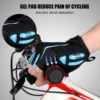 WEST BIKING Cycling Half Finger Gloves Gel Shockproof Bike Gloves Half Finger Men Women Outdoor Sports Non-slip Bicycle Gloves 2