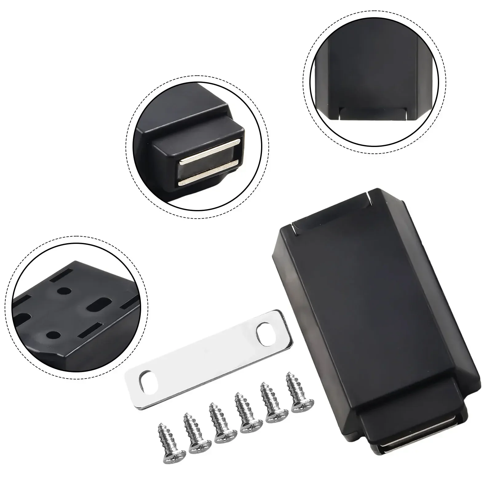Magnetic Cabinet Door Catches Door Push To Open Touch Magnetic Cabinet Catch Heavy Duty Latch Hardware 1x