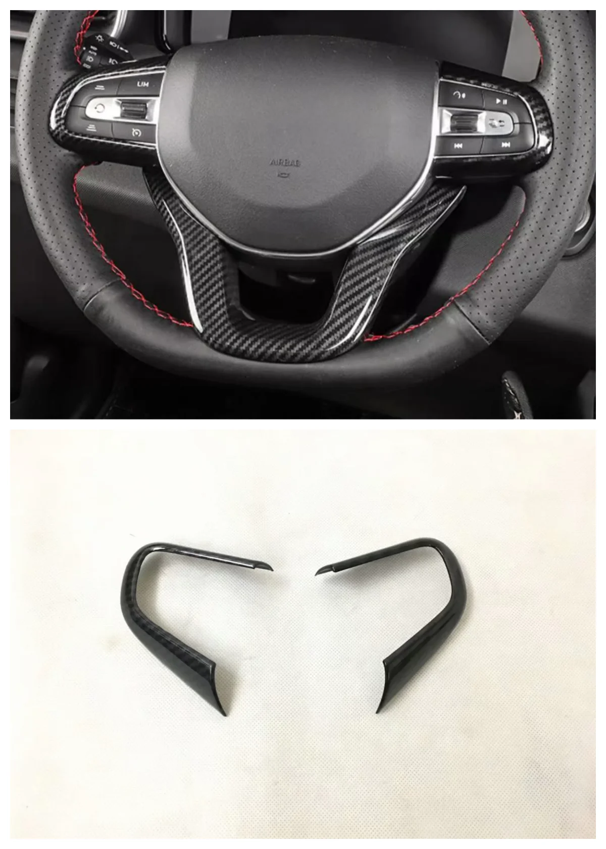 

Applicable to 2018-2021 Geely LynkCo 03 steering wheel frame decoration