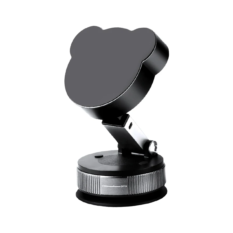 Vacuum Suction Cup&Magnetic Phone Holder Car Dashboard/Mirror/Gym For Magsaqfe iPhone 16~12 Pro Max Samsung Xiaomi Cell Bracket