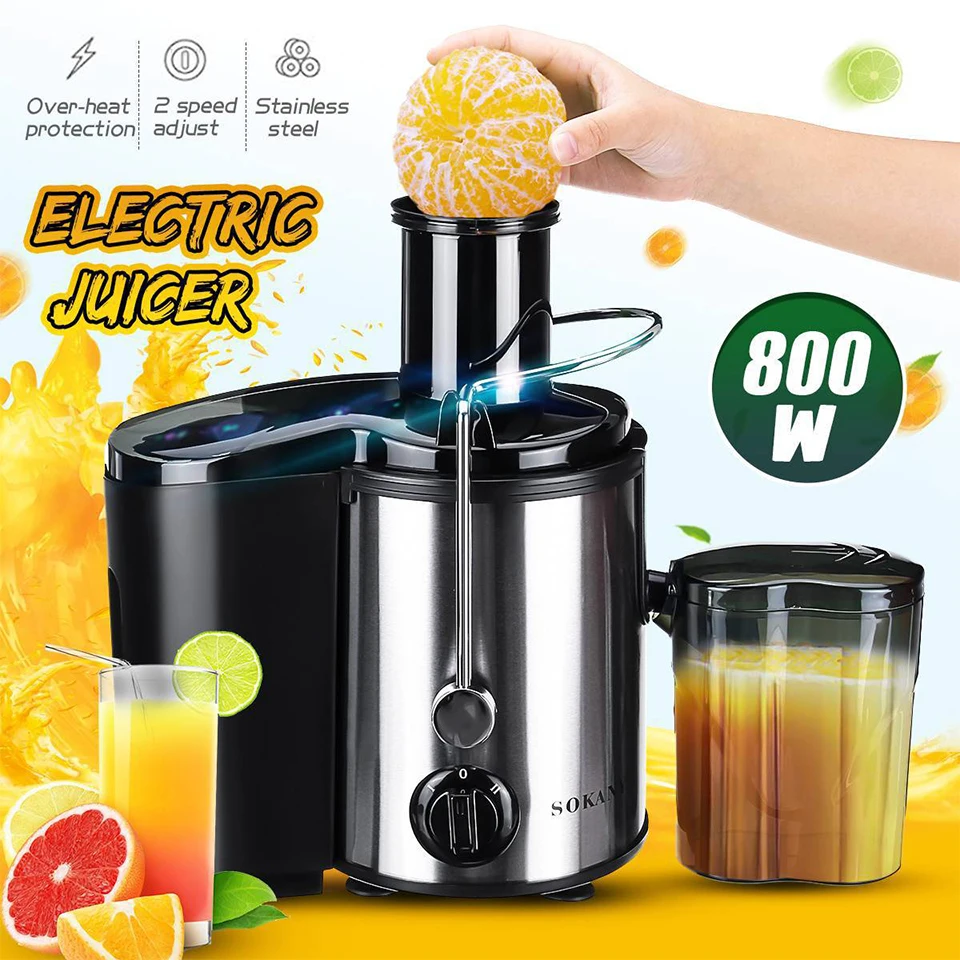 SK4000 Electric Juicer Kitchen Slow Juice Extractor compact Juicer Machines  Extractor De Jugos y Vegetales Fruit Easy to Clean - AliExpress