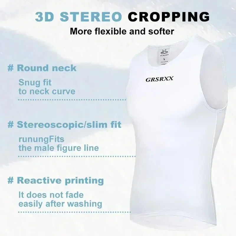 Cycling Base Sleeveless Fleece Jerseys 5