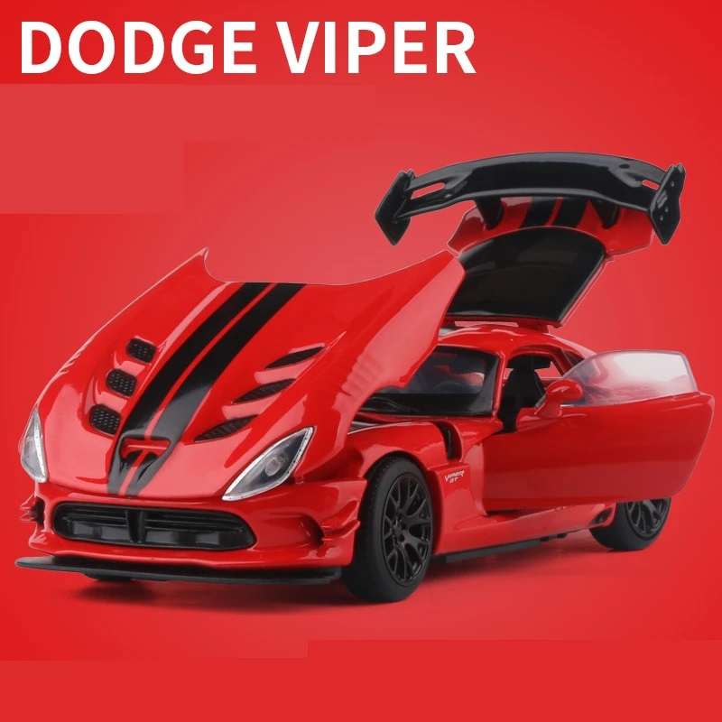 1/32 Dodge Viper ACR JKM Diecast Model Araba