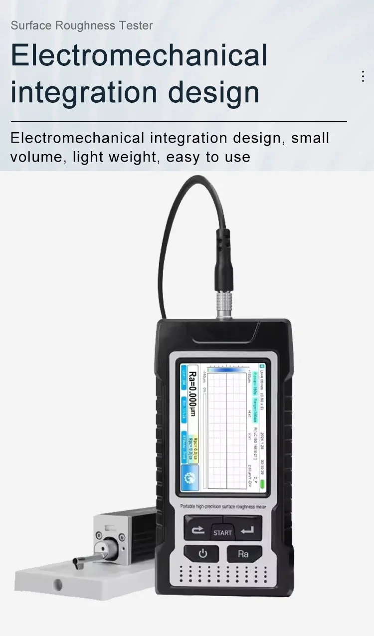 0.001um Precision Digital Graphic Surface Roughness Tester Touch 160μm Surface R