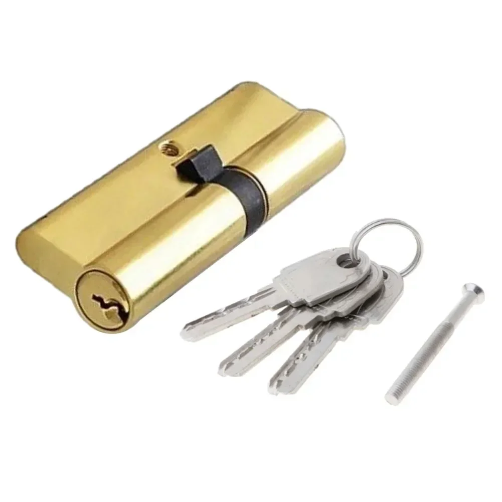 Double Lock Door Security Cylinder Key Anti-theft Entrance Door Lock ...