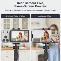 Smartphone Magnetic Monitor Screen Projector Phone Rear Camera Selfie For Vlog Live Stream Video Recording For Android iPhone - Image 6