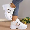Shoes For Women 2024 Plus Size Lace Up Women's Vulcanize Shoes Outdoor Women Sneakers Round Toe Platform Women's Casual Shoes 2
