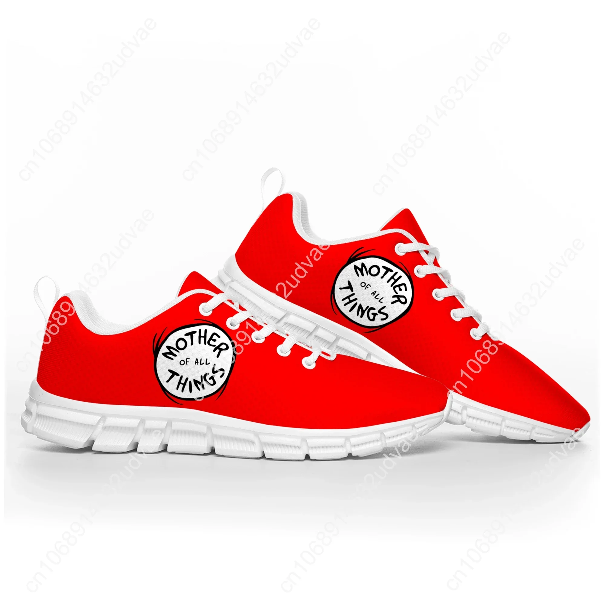 Thing 1 And Thing 2 Red Dr Seuss Sports Shoes Mens Womens Teenager Kids Children Sneakers Casual Custom Quality Couple Shoes