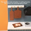 5Pcs 1:12 Dollhouse Miniature Chopping Board Cutting Board Model Kitchen Furniture Accessories For Doll House Decor Kids Toys 2