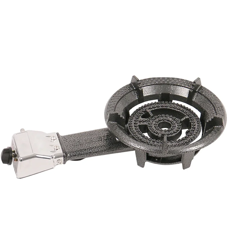 Factory single burner fierce fire gas stove for commercial use and home use 21A gas stove