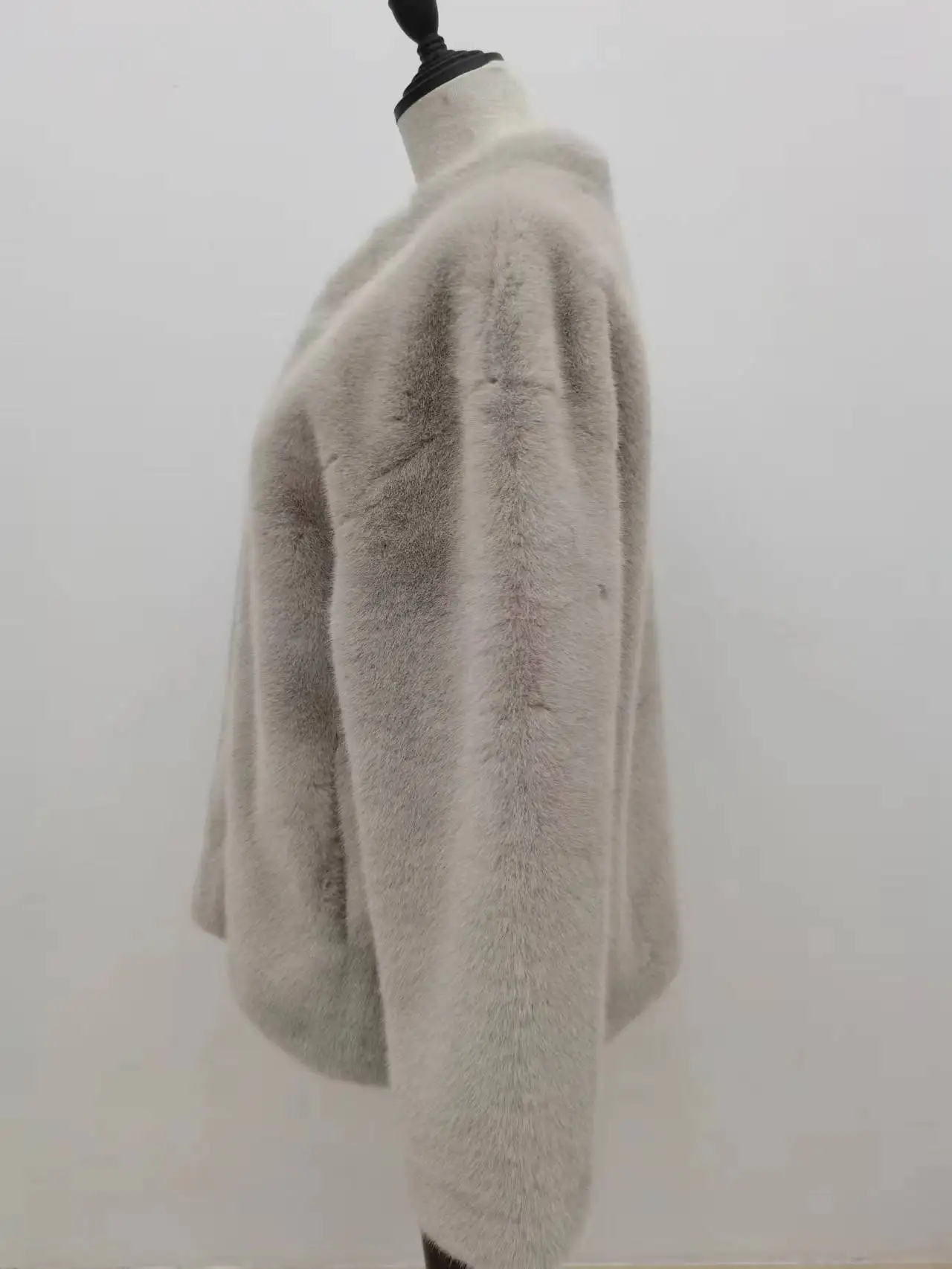 Winter Women High Quality Faux Mink Fur Coat Luxury Long Fur Coat Loose Lapel OverCoat Thick Warm Plus Size Female Plush Coats