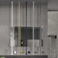 Water Drop เพดานติดตั้งก๊อกน้ําห้องน้ําทองเหลืองติดผนังร้อนเย็นอ่างล้างจาน Tap สําหรับอ่างอาบน้ําอ่างล้างหน้า 2