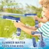 Summer Water Gun non Electric Pistol High-pressure Full Automatic Shooting Water Beach Gun For kid Children Boys Girls Adult Toy 2