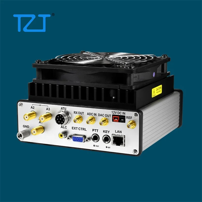 TZT 전문 전자기기 SunSDR2 DX 100W HF/6M/VHF SDR 트랜시버(DUC/DDC 아키텍처, 원격 작동 기능 포함)