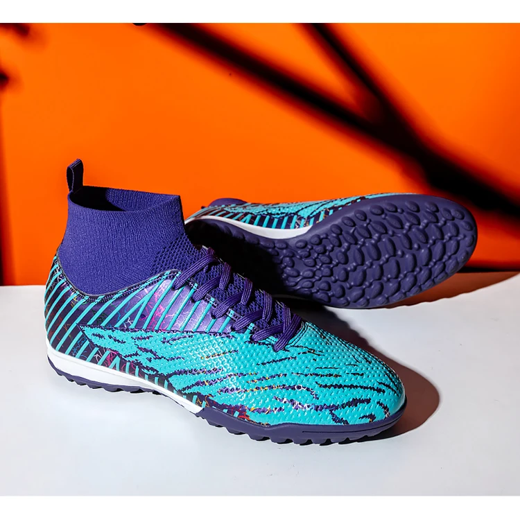 Fußball Schuhe Stollen Männer Breathabl Erwachsene Hot-selg Hohe-qualität Ultraleicht Fußball Stiefel_voghion.com