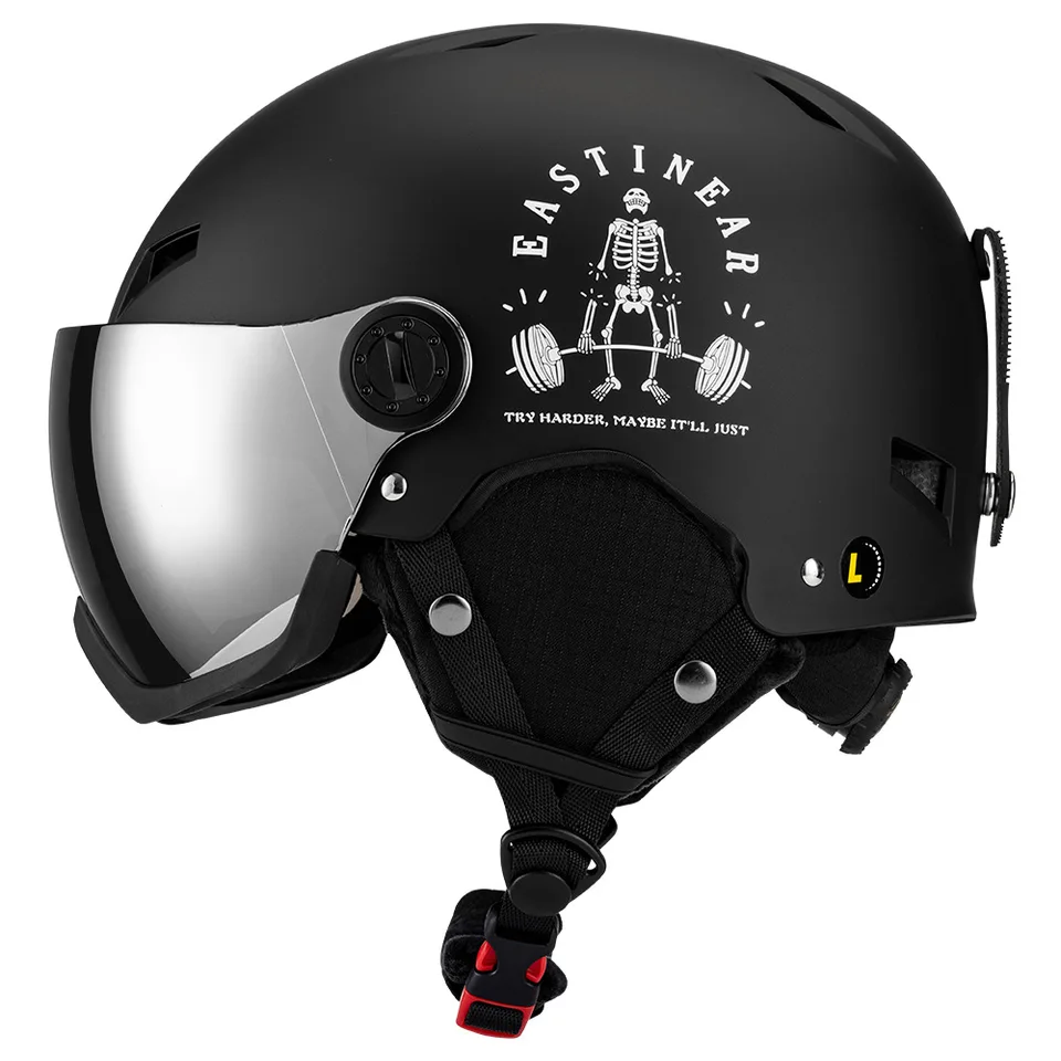 2025 スキーヘルメット男性冬のアウトドアスポーツアルペンスキー快適