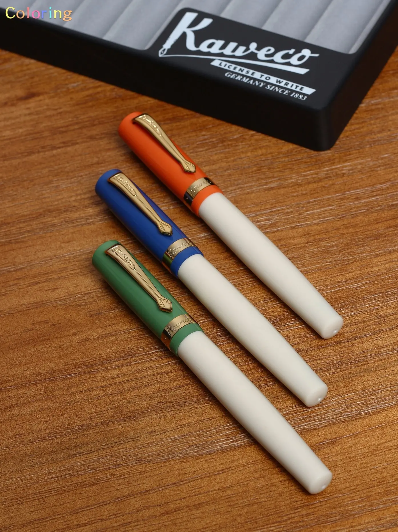 Penna stilografica per studenti Kaweco, Premium Nostalgic In Color Match  con finiture In oro caldo Nib EF F M (medio) forma nostalgica, liscia -  AliExpress