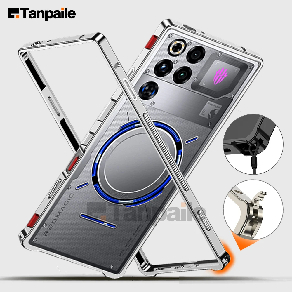 Enhanced Metal Frame Bumper Case with Heat Dissipation