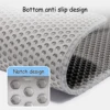 90CMX60CM Cat Litter Mat Waterproof Double Layer Pet Litter Box Mat Pet Toilet Cat Mat Nonslip Sand Cat Washable Mat Pet Clean 5