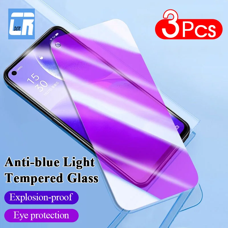 Realme 7 Pro Screen Protector Anti Blue Tempered Glass Blue Light