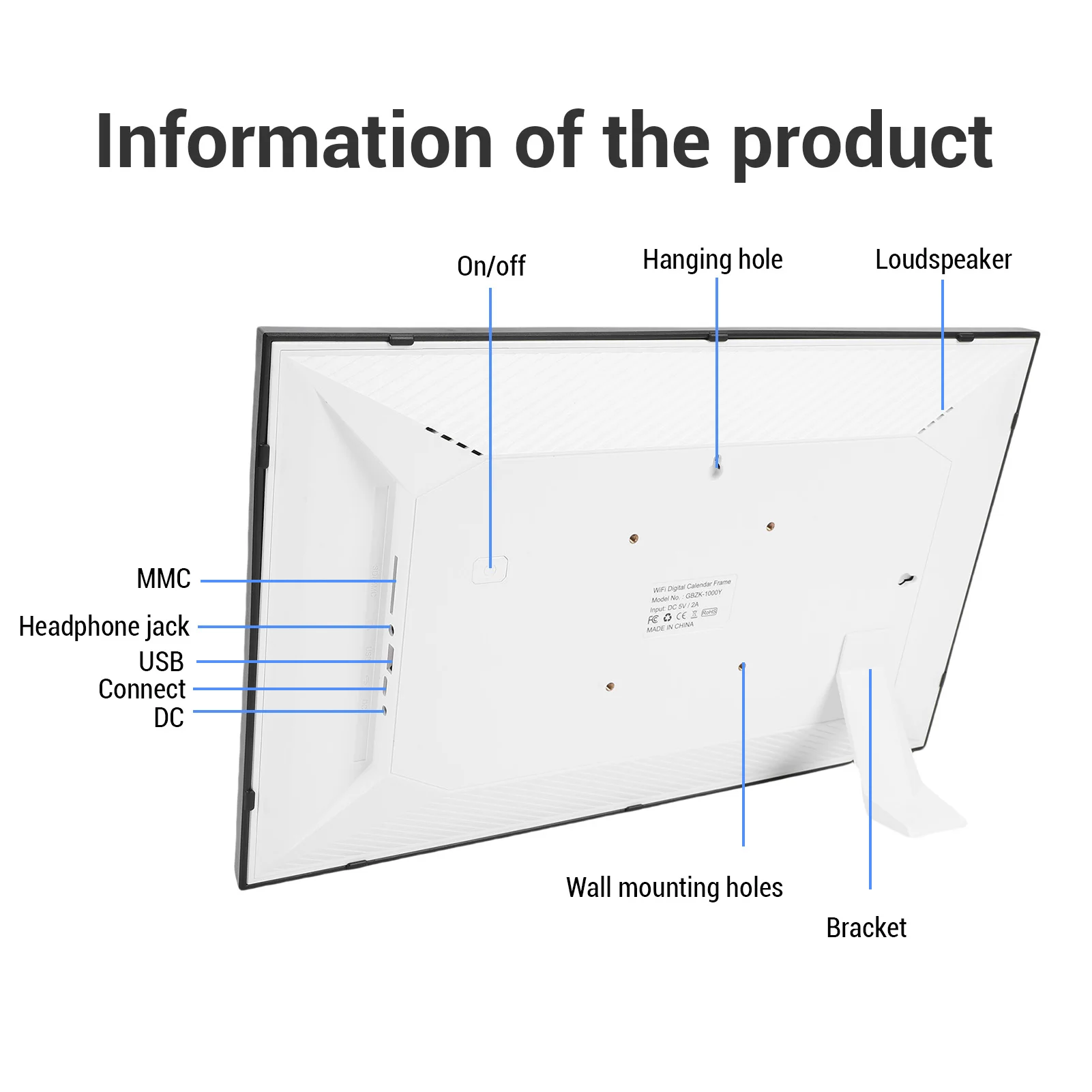 【HOT】Smart Digital Calendar 15.6 Inch HD Touchscreen WiFi Digital Picture Frame Family Calendar Planner with APP for Android 9.0