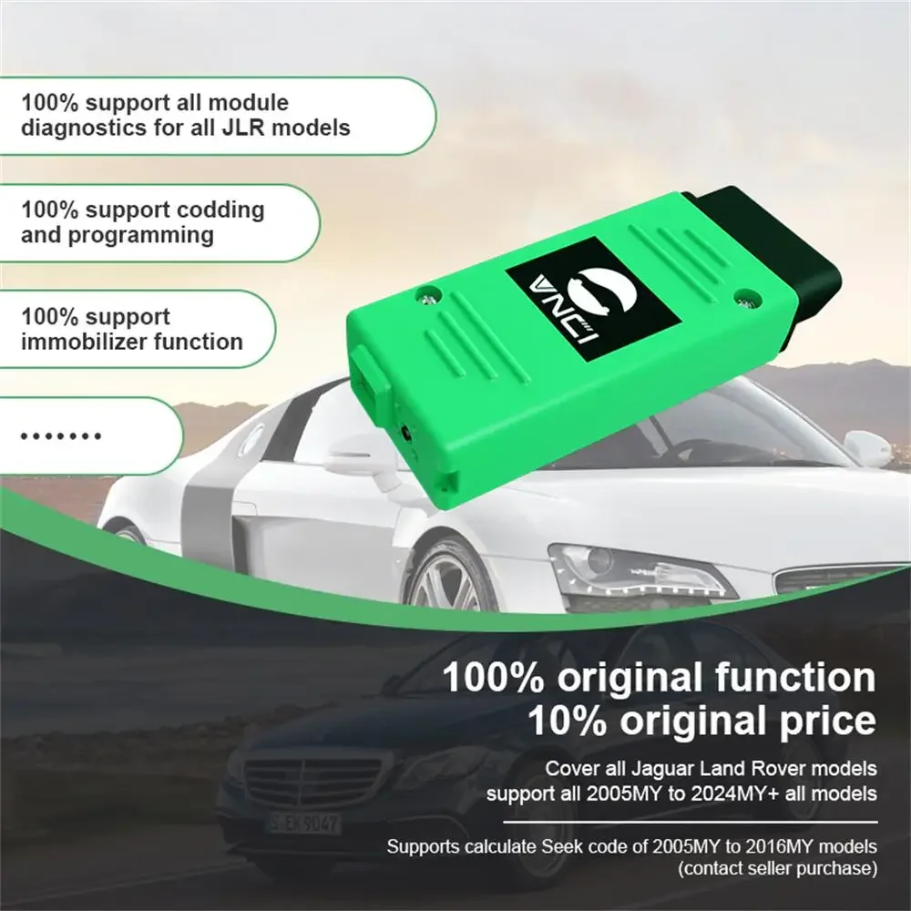 Scanner diagnostico VNCI 2025 per JLR DOIP Ja-guar Lan-d Rov-er Supporta SDD Pathfinder, codifica e programmazione - immagine 5