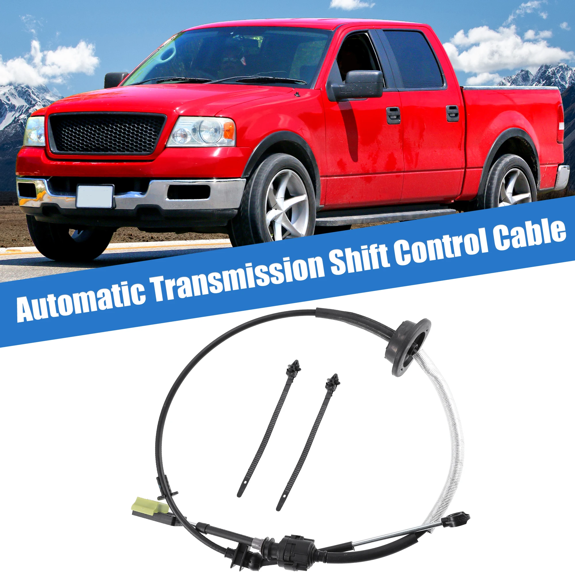 

Motoforti Auto Gear Shift Cable Transmission Shifter Cable 5L3Z7E395AA for Ford F150 2005-2008 for Lincoln Mark LT 2006-2008