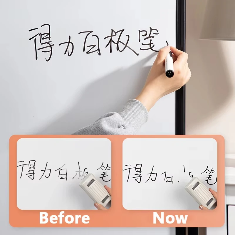 델리 편지지 지울 수있는 화이트 보드 마커 펜 사무실 마커 건조 지우기 블루 블랙 레드 10pcs 칠판 사무실 연구 용품